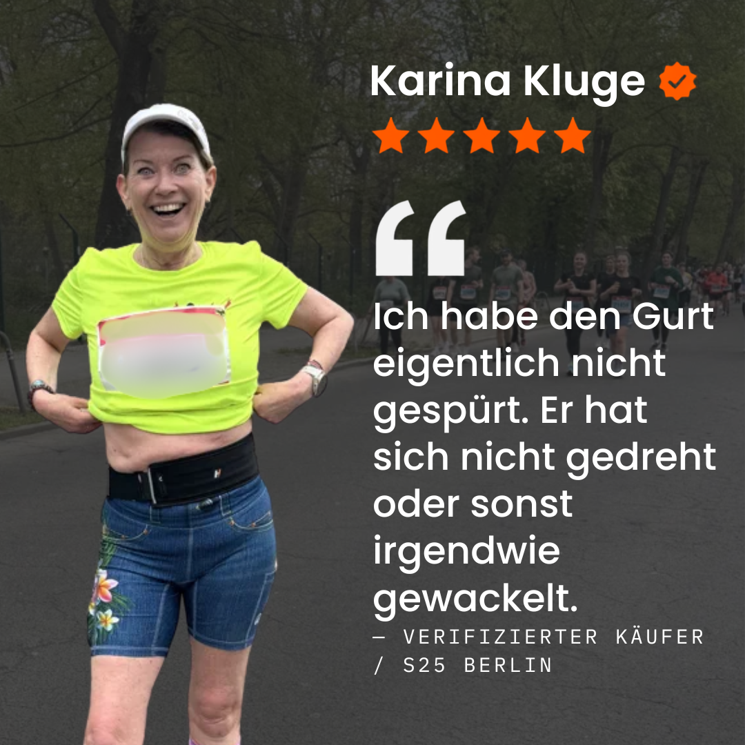 AeroBelt – Laufgürtel für Handy, Flask & Schlüssel