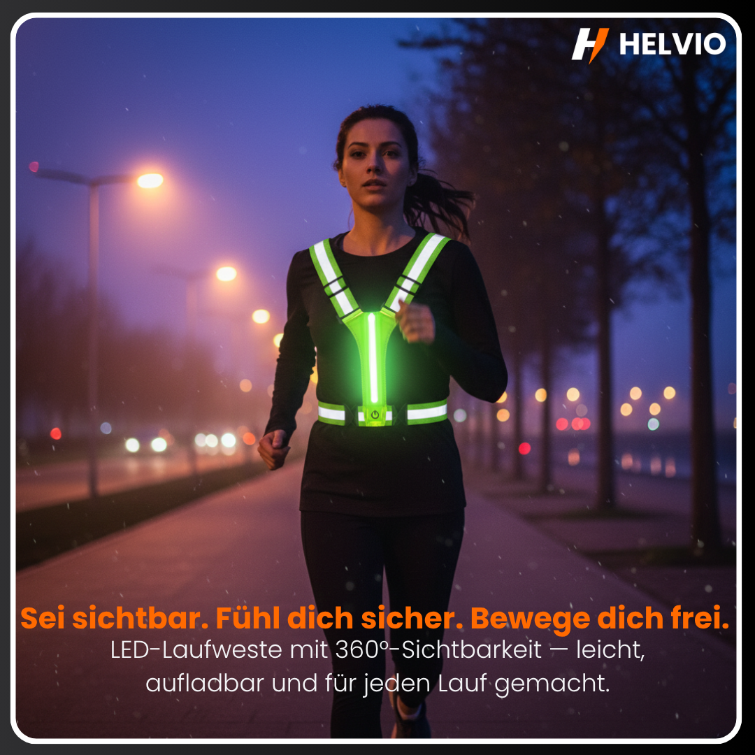 LumoVest – LED-Nachtlaufweste