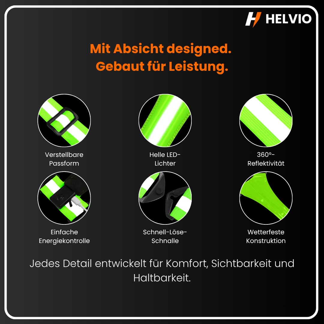 LumoVest – LED-Nachtlaufweste