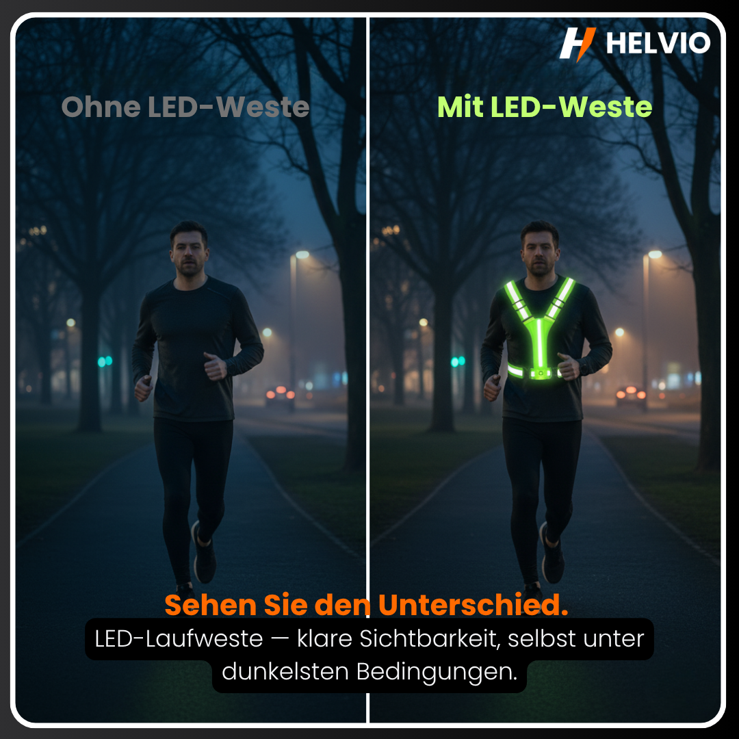 LumoVest – LED-Nachtlaufweste