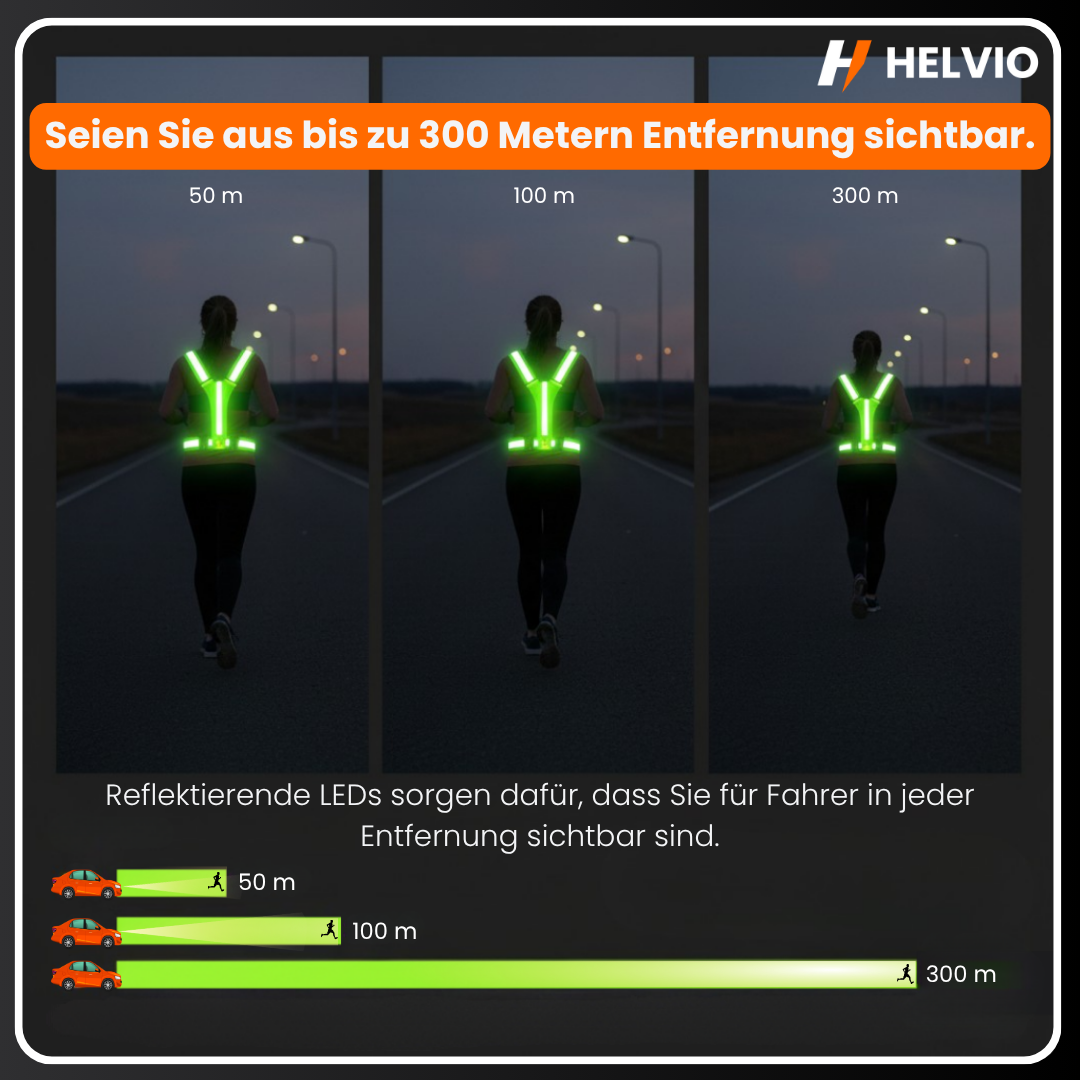 LumoVest – LED-Nachtlaufweste