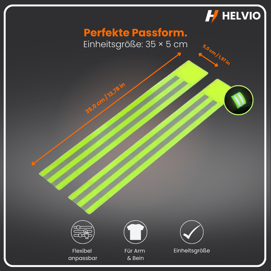 HELVIO™ LumoBand (2 Stück)