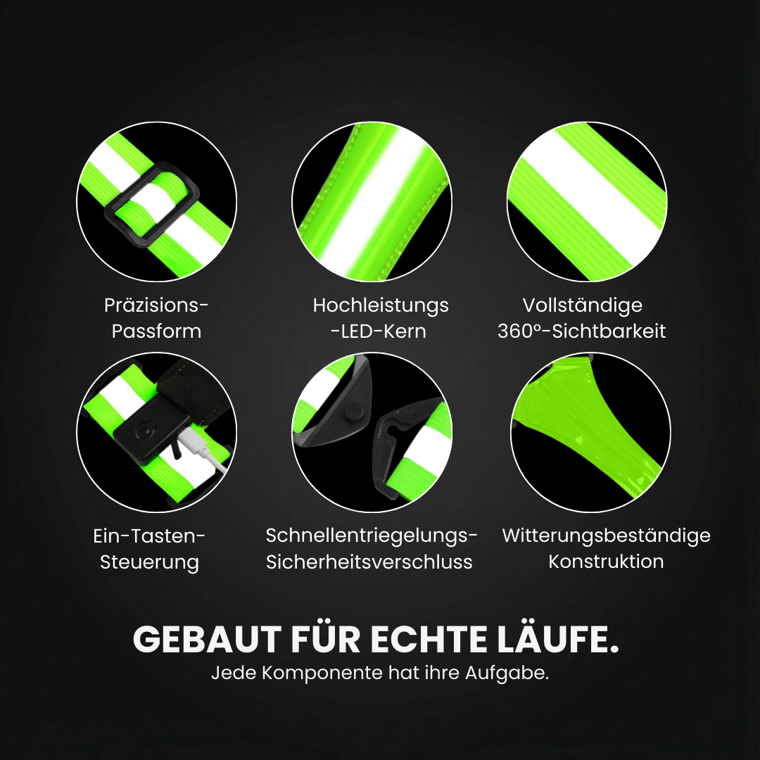 LumoVest – LED-Nachtlaufweste