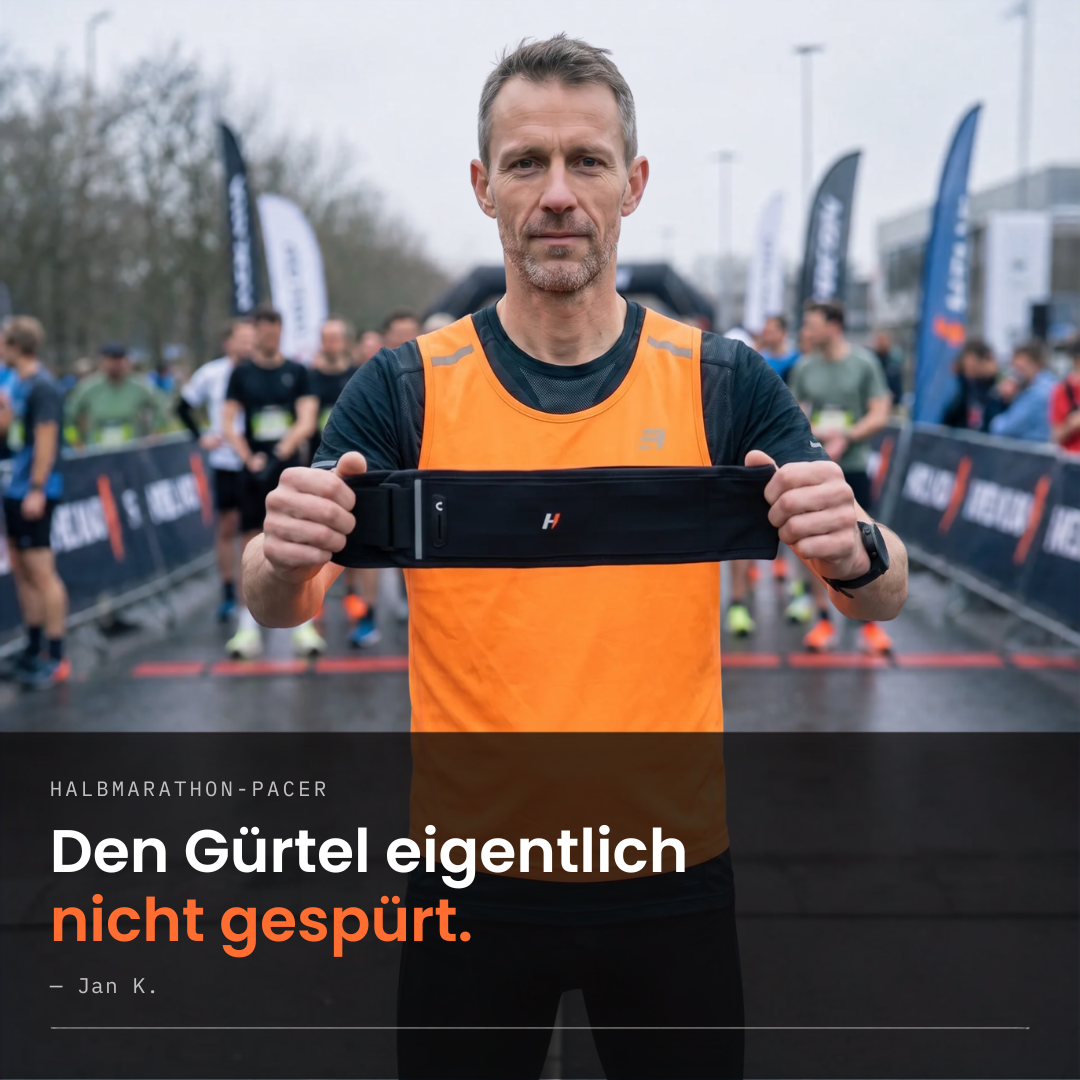 AeroBelt – Laufgürtel für Handy, Flask & Schlüssel