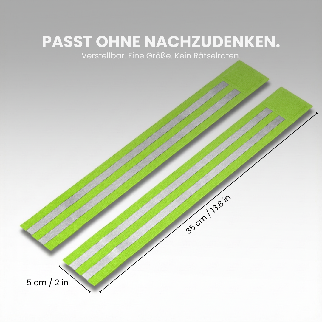 LumoBand – Reflektierendes Laufband (2 Stück)