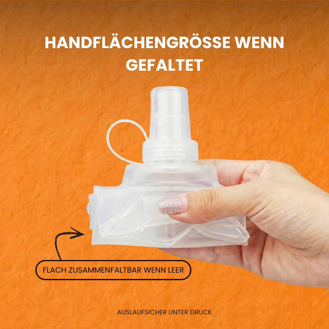 AeroFlask – Zusammenklappbare Trinkflasche