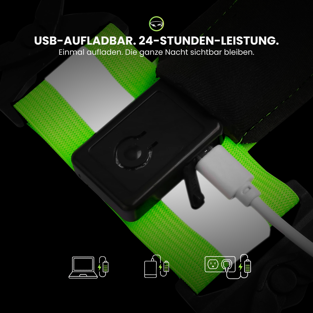 LumoVest – LED-Nachtlaufweste