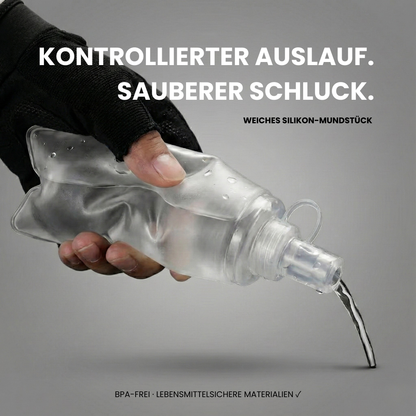 AeroFlask – Zusammenklappbare Trinkflasche