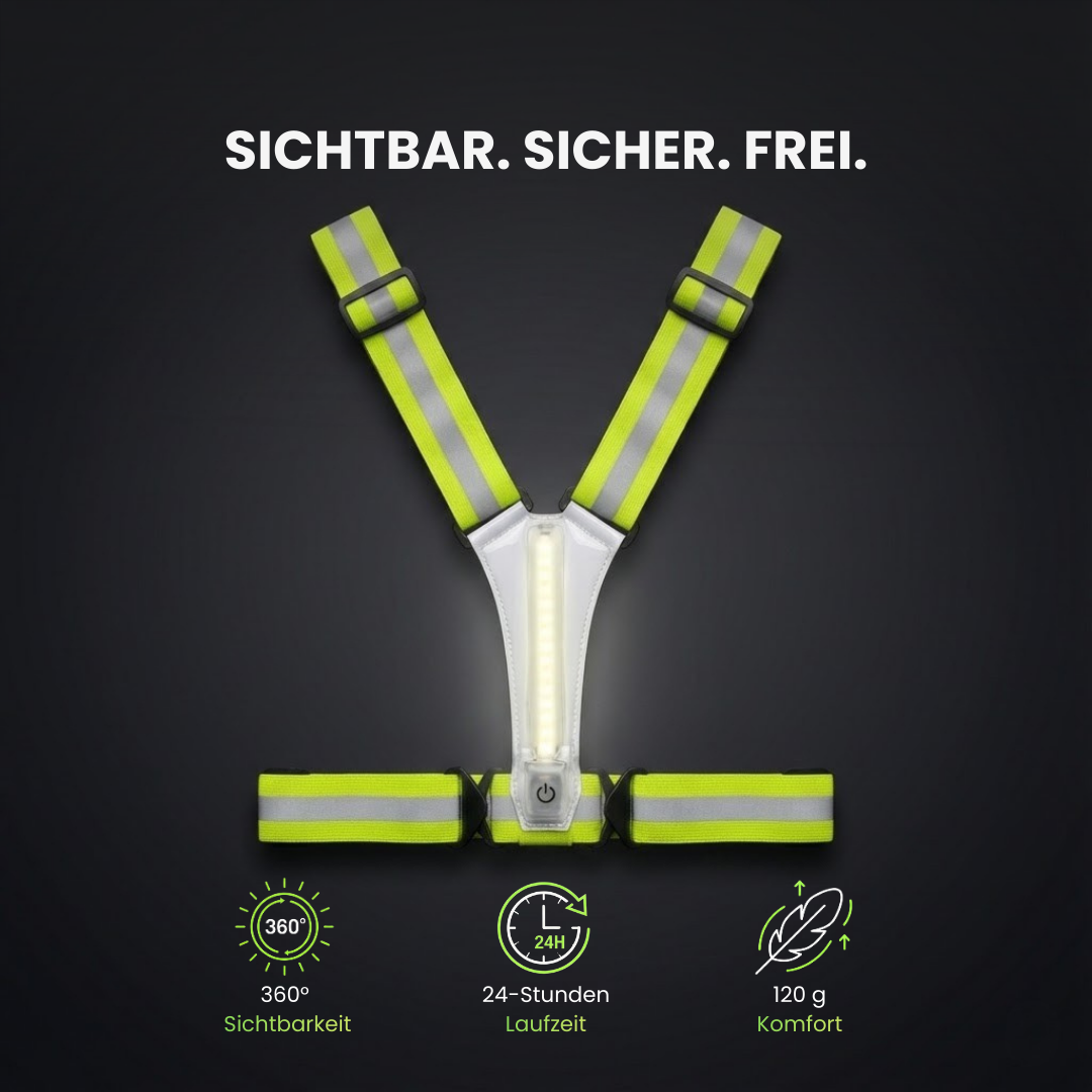 LumoVest – LED-Nachtlaufweste