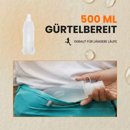 AeroFlask – Zusammenklappbare Trinkflasche