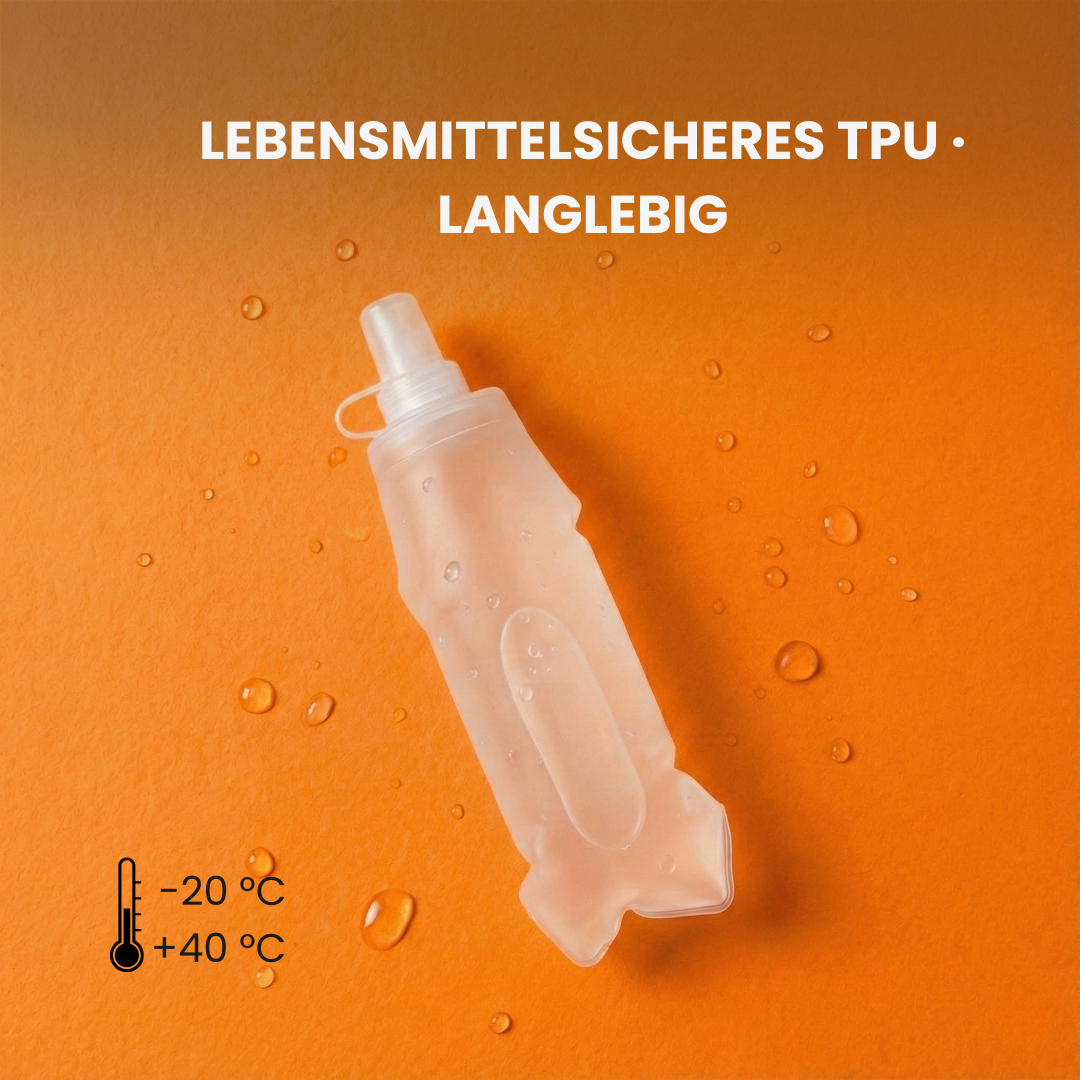 AeroFlask – Zusammenklappbare Trinkflasche