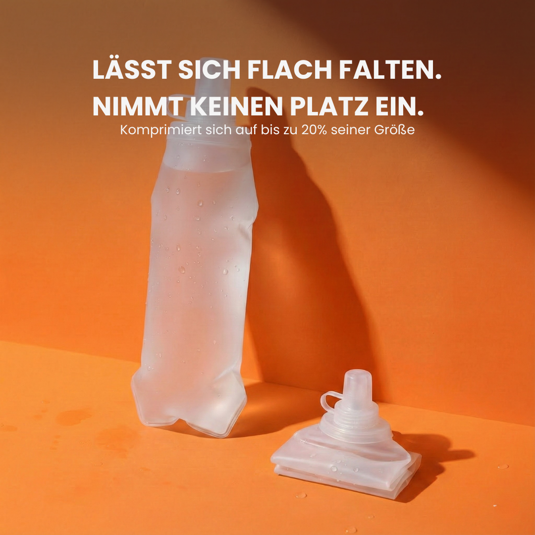 AeroFlask – Zusammenklappbare Trinkflasche