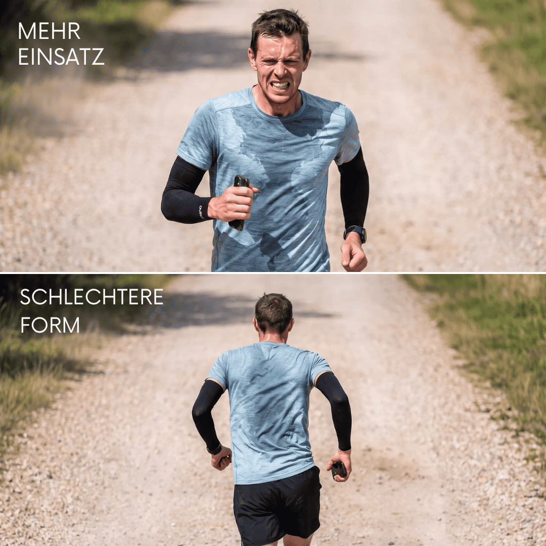 Problem-Stimmung: Läufer, editorial-doc Look