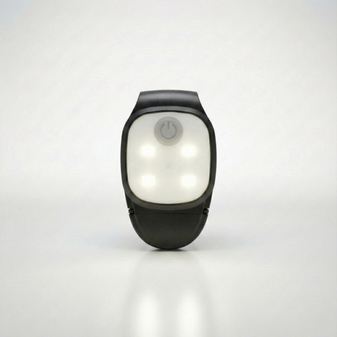 LED-Laufclip wiederaufladbares USB-LED-Licht – Produktansicht | Helvio