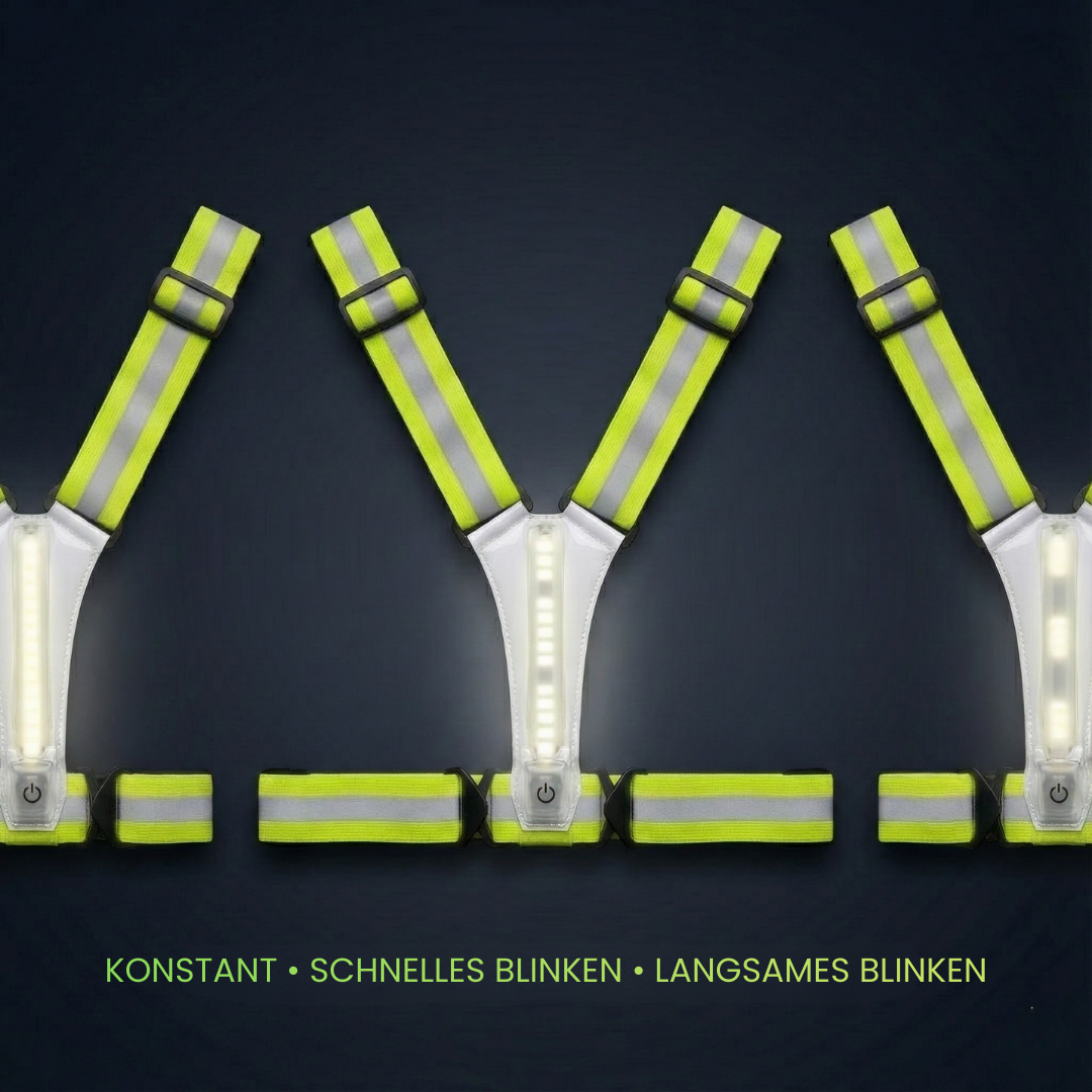 LED-Laufweste wiederaufladbares LED-Licht – Produktübersicht | Helvio