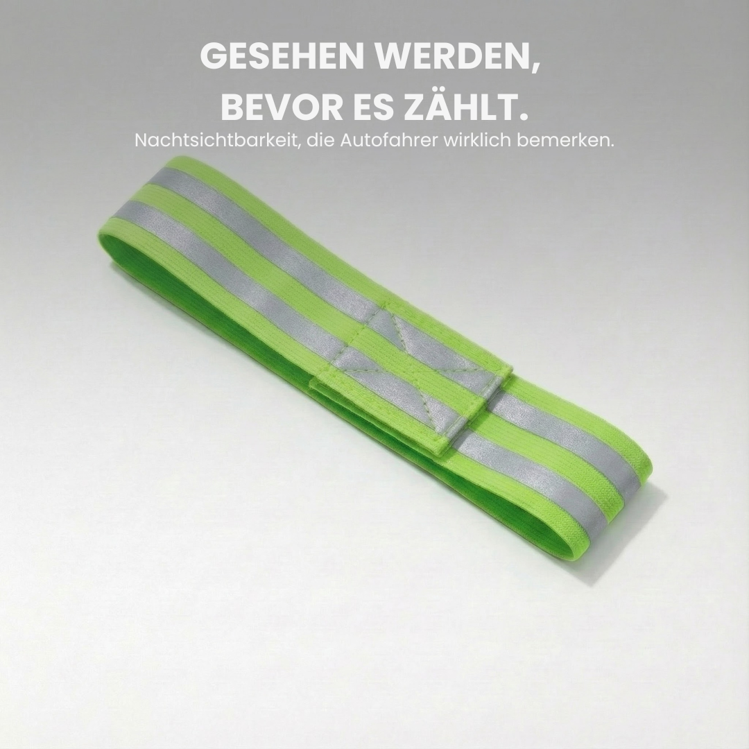 Reflektionsband Laufen leicht und komfortabel – Rückansicht | Helvio